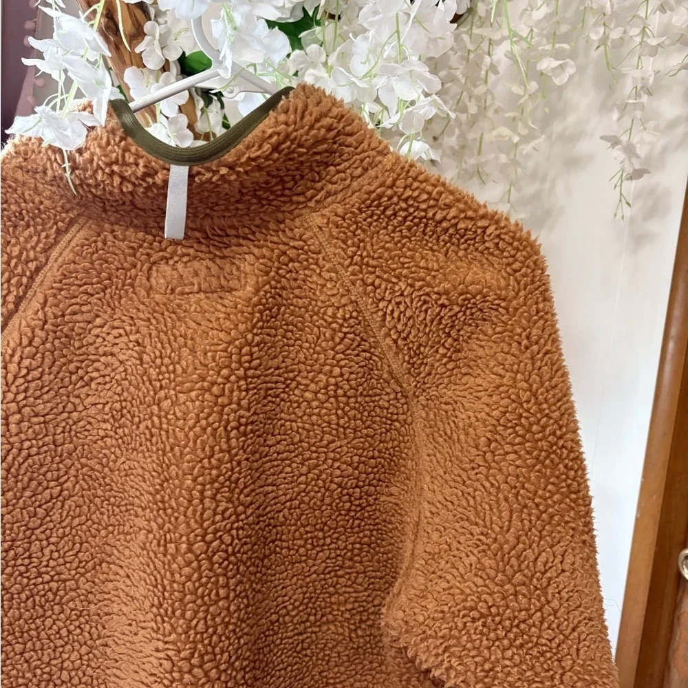 Manastash Cozy Sherpa Teddy Zip-Up Jacket - Brown